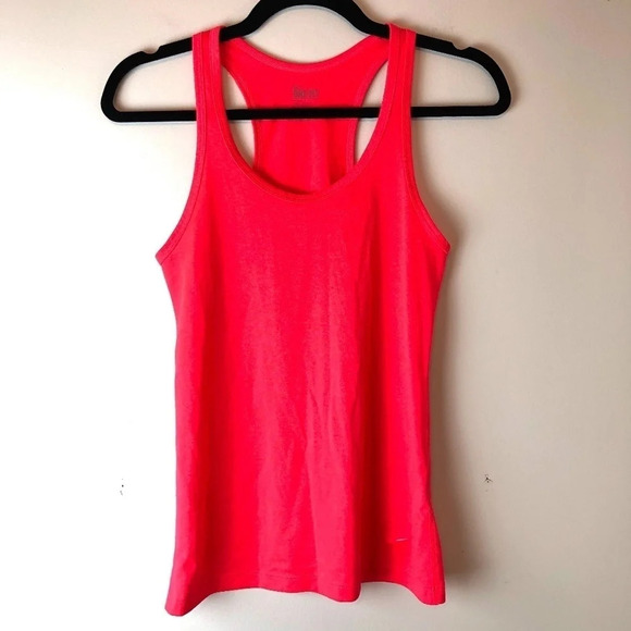 Nike Tops - Nike | Neon Pink Dri-Fit Racerback Tank Top